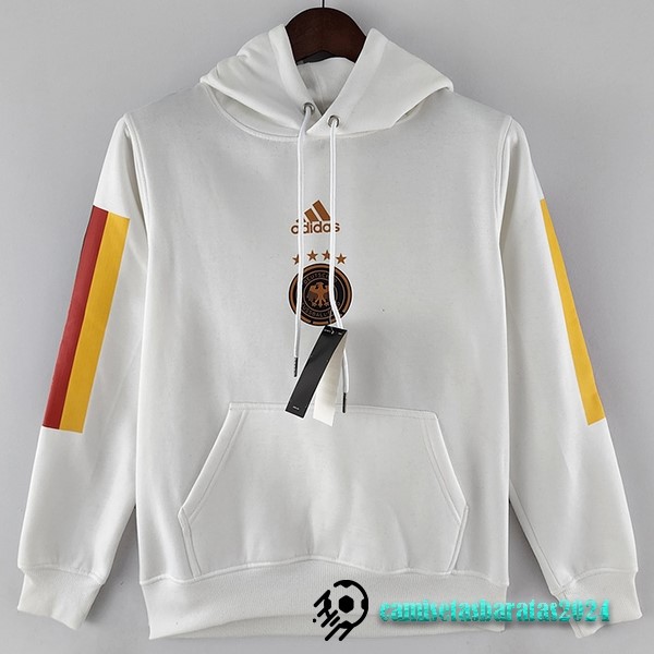 Replicas Sudaderas Con Capucha Alemania 2022 Blanco