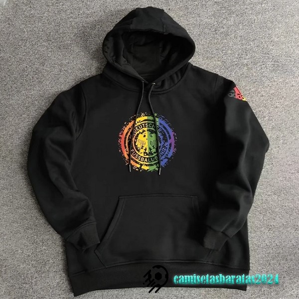 Replicas Sudaderas Con Capucha Alemania 2022 I Negro