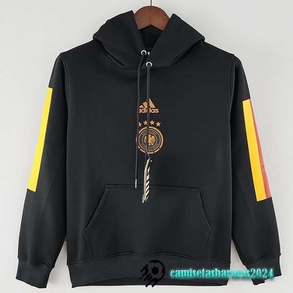 Replicas Sudaderas Con Capucha Alemania 2022 Negro