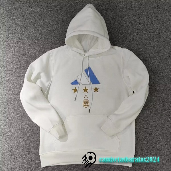 Replicas Sudaderas Con Capucha Argentina 2023 I Blanco