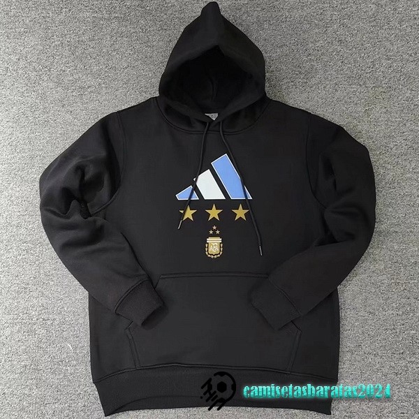 Replicas Sudaderas Con Capucha Argentina 2023 I Negro