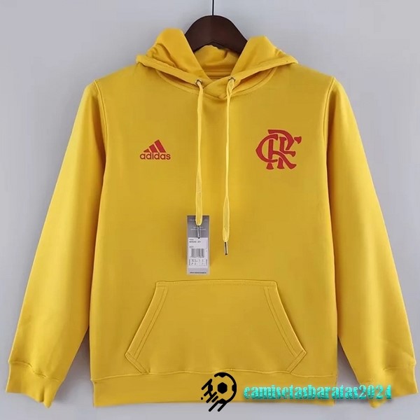 Replicas Sudaderas Con Capucha Flamengo 2022 2023 Amarillo