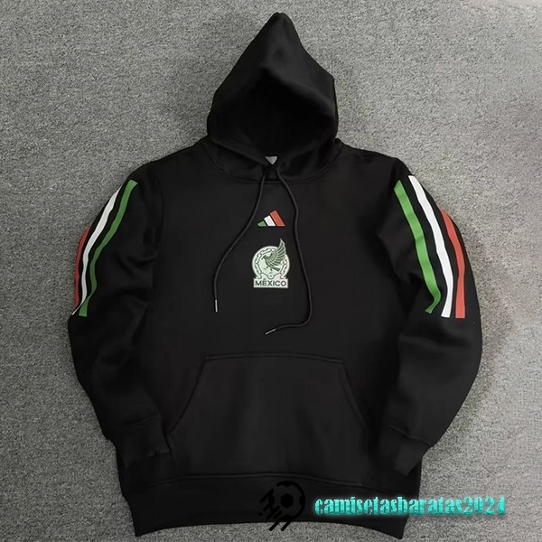 Replicas Sudaderas Con Capucha México 2022 Negro