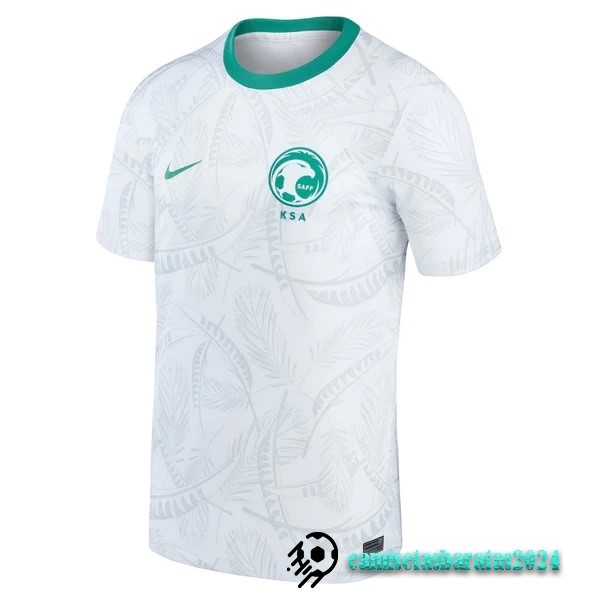 Replicas Tailandia Casa Camiseta Arabia Saudita 2022 Blanco