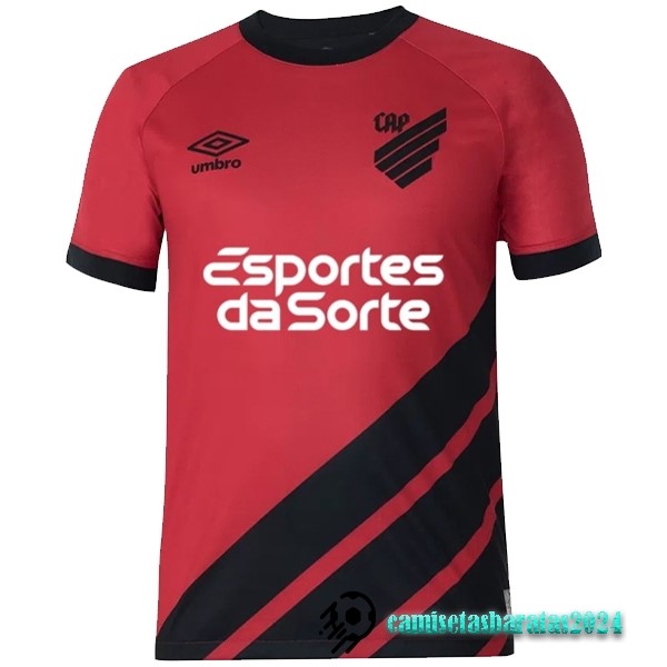 Replicas Tailandia Casa Camiseta Athletico Paranaense 2023 2024 Rojo