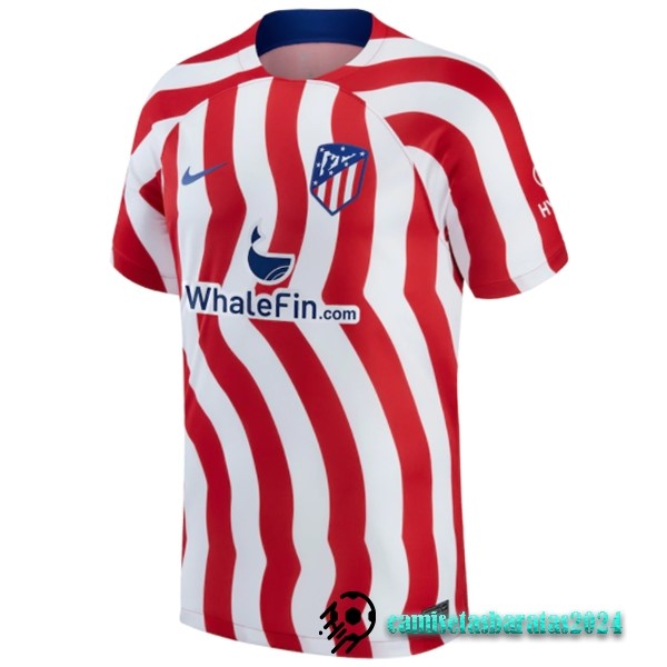 Replicas Tailandia Casa Camiseta Atlético Madrid 2022 2023 Rojo