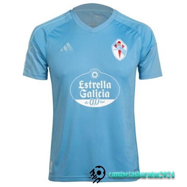 Replicas Tailandia Casa Camiseta Celta de Vigo 2023 2024 Azul