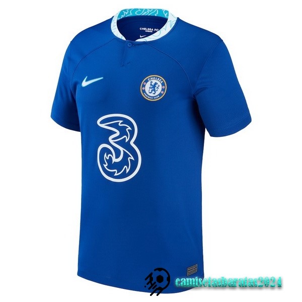 Replicas Tailandia Casa Camiseta Chelsea 2022 2023 Azul