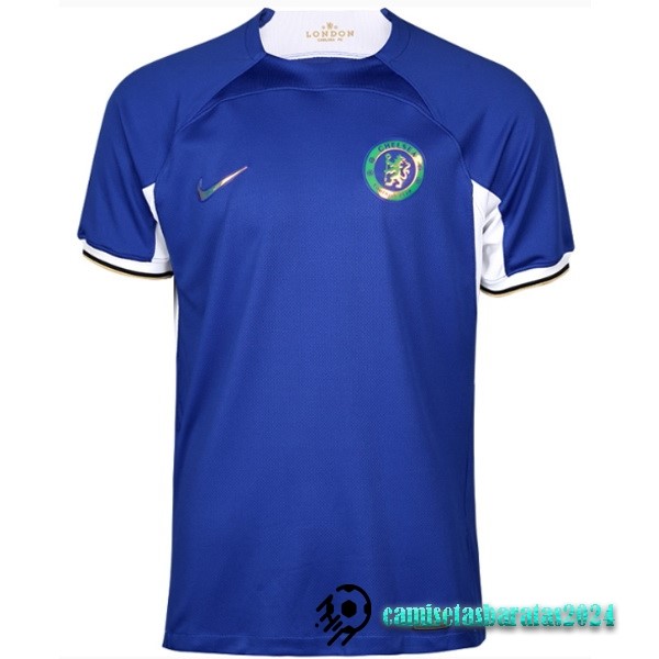 Replicas Tailandia Casa Camiseta Chelsea 2023 2024 Azul