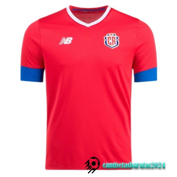 Replicas Tailandia Casa Camiseta Costa Rica 2022 Rojo