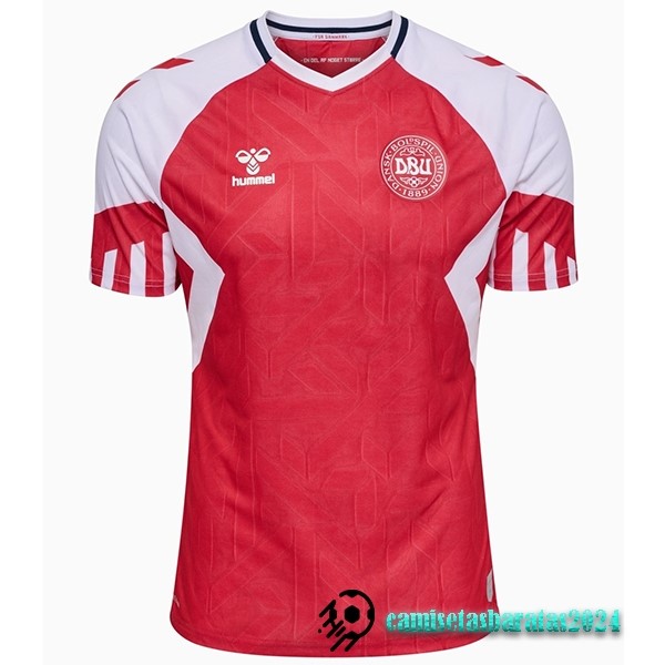 Replicas Tailandia Casa Camiseta Dinamarca 2023 Rojo