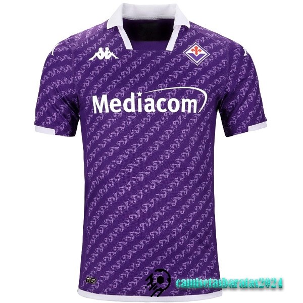 Replicas Tailandia Casa Camiseta Fiorentina 2023 2024 Purpura