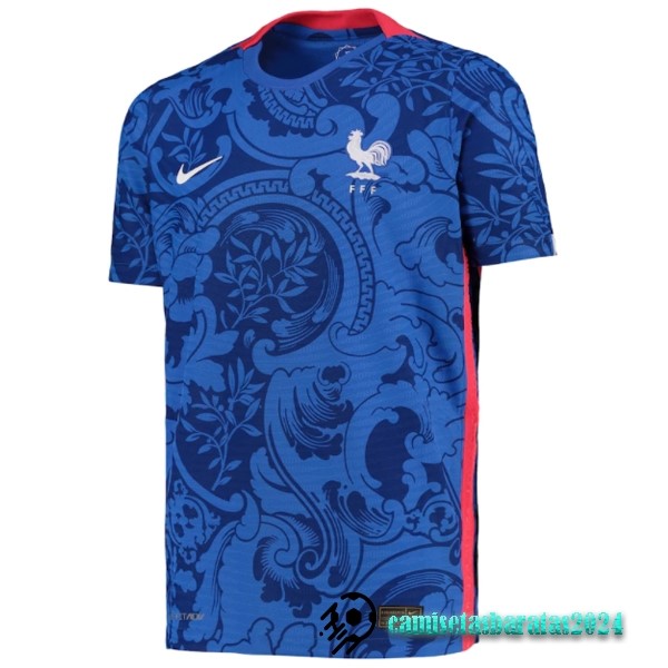 Replicas Tailandia Casa Camiseta Francia 2022 Azul