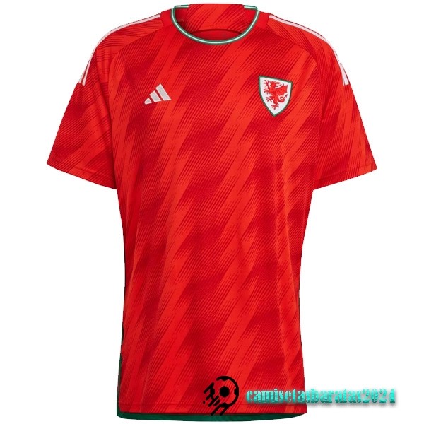 Replicas Tailandia Casa Camiseta Gales 2022 I Rojo
