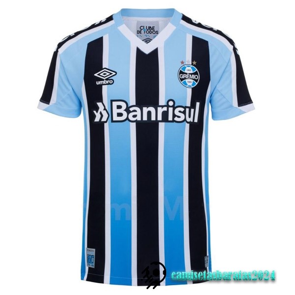 Replicas Tailandia Casa Camiseta Grêmio FBPA 2022 2023 Azul