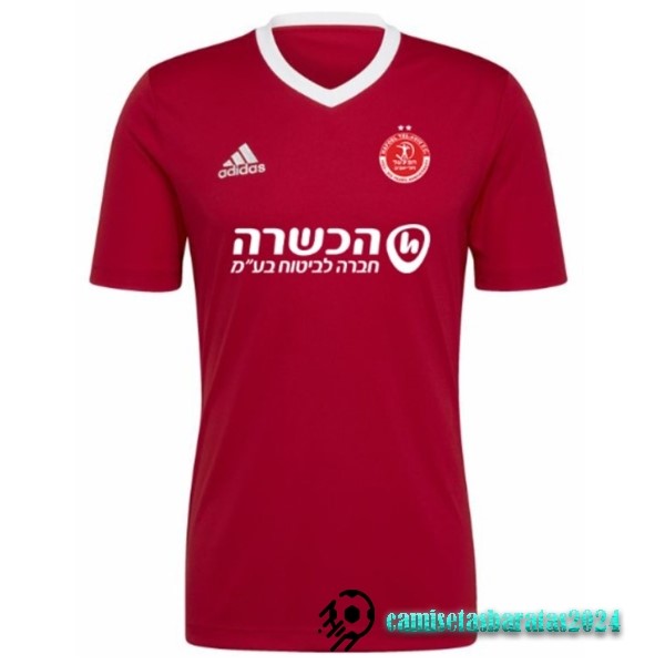 Replicas Tailandia Casa Camiseta Hapoel Tel Aviv 2022 2023 Rojo