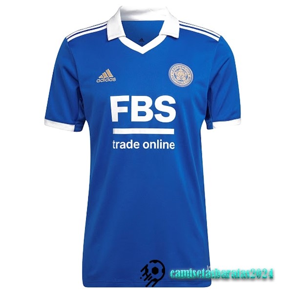 Replicas Tailandia Casa Camiseta Leicester City 2022 2023 Azul