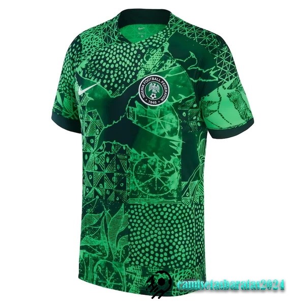 Replicas Tailandia Casa Camiseta Nigeria 2022 Verde