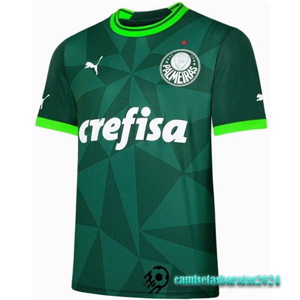 Replicas Tailandia Casa Camiseta Palmeiras 2023 2024 Verde