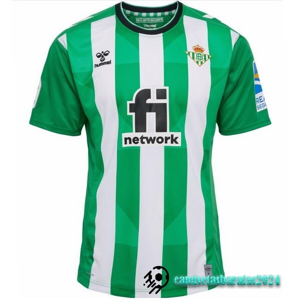 Replicas Tailandia Casa Camiseta Real Betis 2022 2023 Verde
