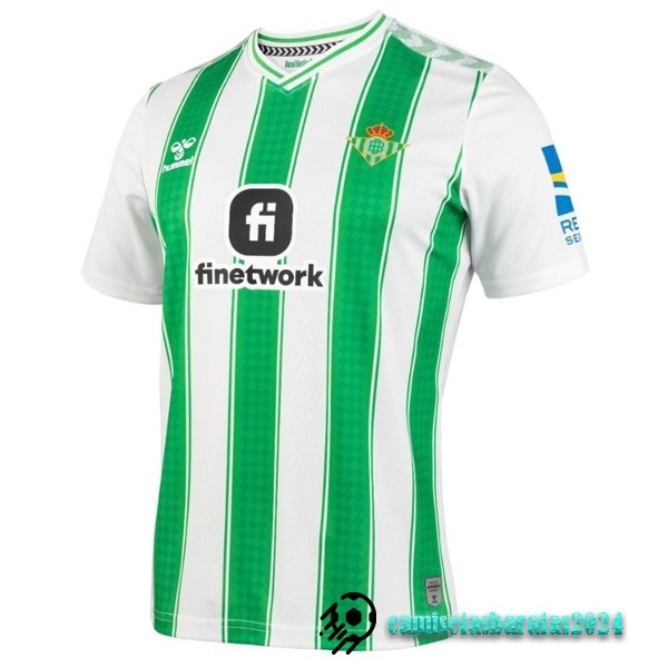 Replicas Tailandia Casa Camiseta Real Betis 2023 2024 Verde
