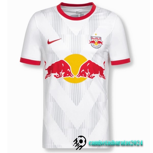 Replicas Tailandia Casa Camiseta Red Bull Salzburgo 2022 2023 Blanco