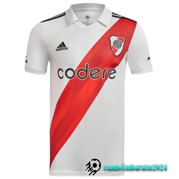 Replicas Tailandia Casa Camiseta River Plate 2022 2023 Blanco