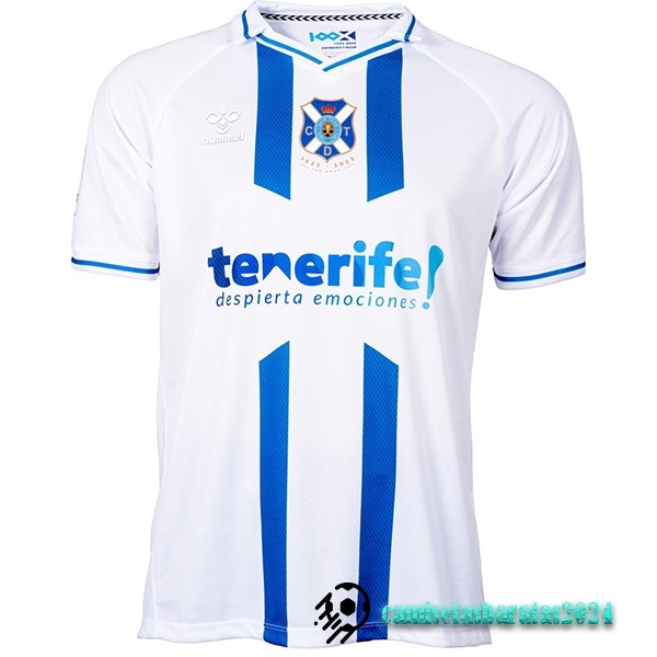 Replicas Tailandia Casa Camiseta Tenerife 2022 2023 Blanco