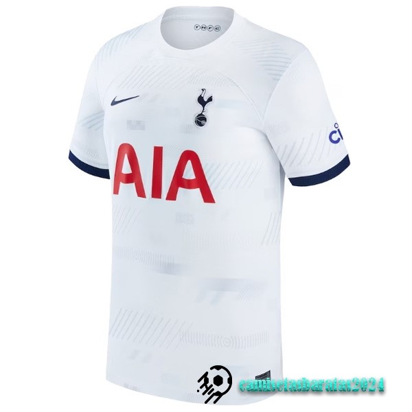 Replicas Tailandia Casa Camiseta Tottenham Hotspur 2023 2024 Blanco
