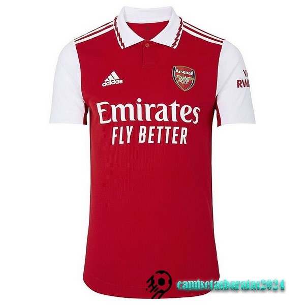 Replicas Tailandia Casa Jugadores Camiseta Arsenal 2022 2023 Rojo