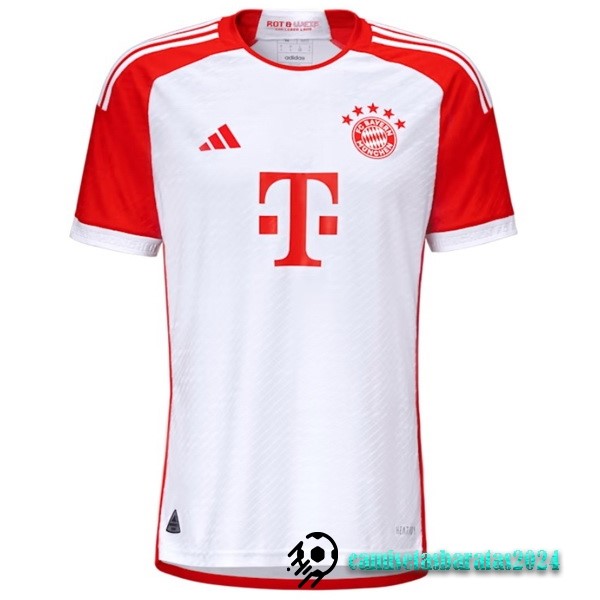 Replicas Tailandia Casa Jugadores Camiseta Bayern Múnich 2023 2024 Rojo