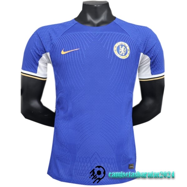 Replicas Tailandia Casa Jugadores Camiseta Chelsea 2023 2024 Azul