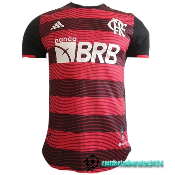 Replicas Tailandia Casa Jugadores Camiseta Flamengo 2022 2023 I Rojo