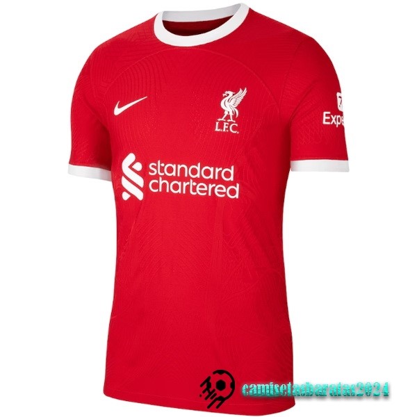 Replicas Tailandia Casa Jugadores Camiseta Liverpool 2023 2024 Rojo