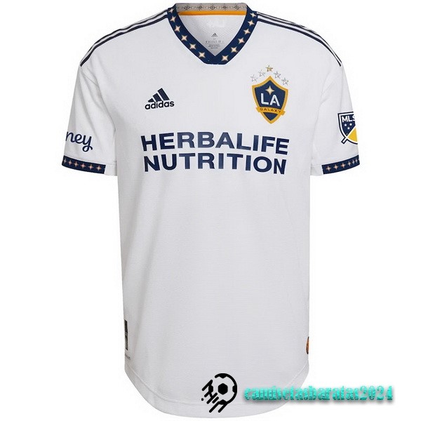 Replicas Tailandia Casa Jugadores Camiseta Los Angeles Galaxy 2022 2023 Blanco