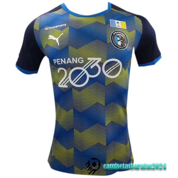 Replicas Tailandia Casa Jugadores Camiseta Penang 2022 2023 Azul