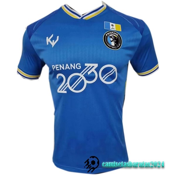 Replicas Tailandia Casa Jugadores Camiseta Penang 2023 2024 Azul