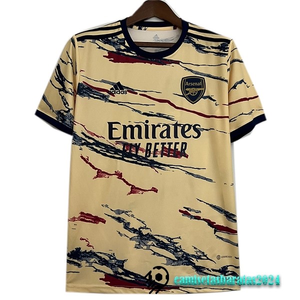 Replicas Tailandia Concepto Camiseta Arsenal 2023 2024 Amarillo