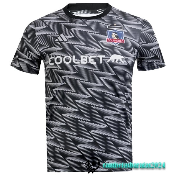 Replicas Tailandia Cuarta Camiseta Colo Colo 2023 2024 Negro