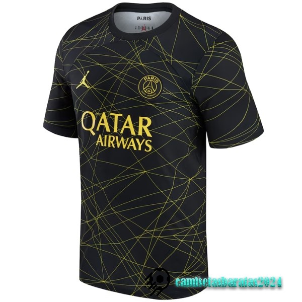 Replicas Tailandia Cuarta Camiseta Paris Saint Germain 2022 2023 Negro