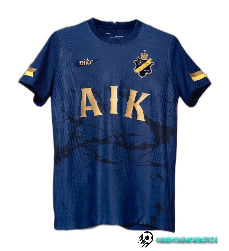 Replicas Tailandia Especial Camiseta AIK Stockholm 2022 2023 Azul