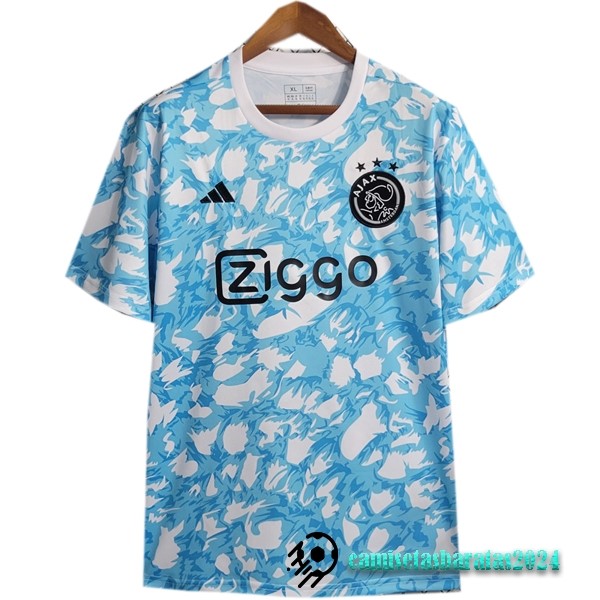 Replicas Tailandia Especial Camiseta Ajax 2023 2024 II Azul