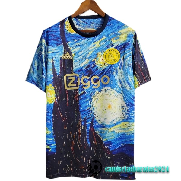 Replicas Tailandia Especial Camiseta Ajax 2023 2024 I Azul