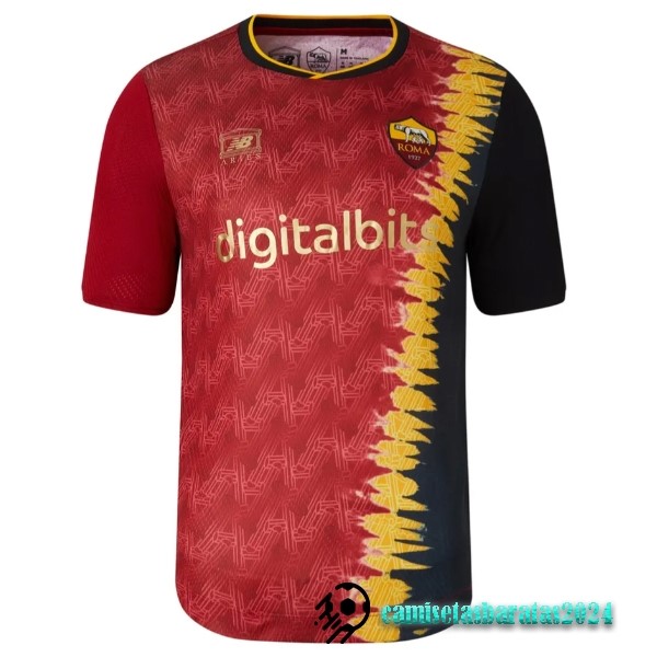 Replicas Tailandia Especial Camiseta As Roma 2022 2023 Rojo