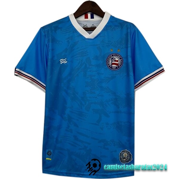 Replicas Tailandia Especial Camiseta Bahia 2023 2024 Azul Rojo