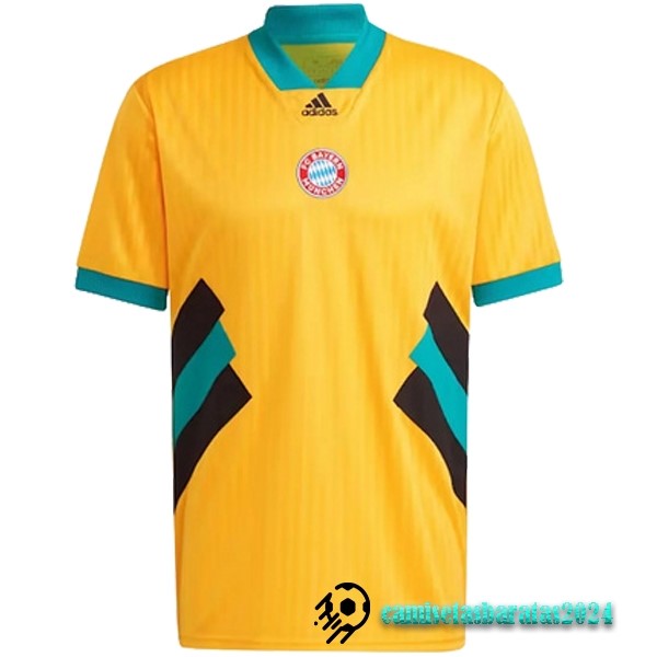 Replicas Tailandia Especial Camiseta Bayern Múnich 2023 2024 Amarillo