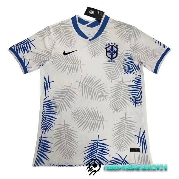 Replicas Tailandia Especial Camiseta Brasil 2022 Blanco