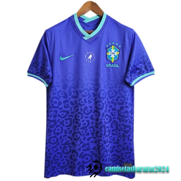 Replicas Tailandia Especial Camiseta Brasil 2022 II Azul