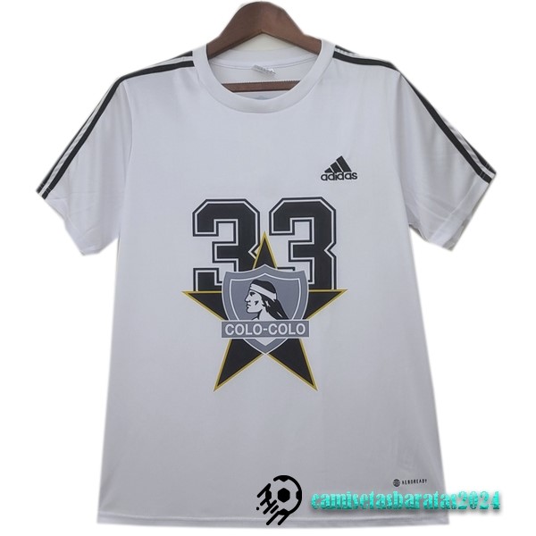 Replicas Tailandia Especial Camiseta Colo Colo 2022 2023 Blanco