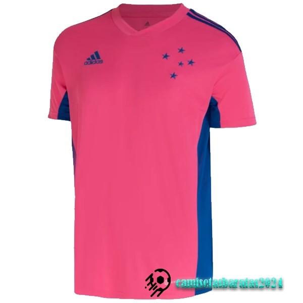 Replicas Tailandia Especial Camiseta Cruzeiro EC 2022 2023 Rosa